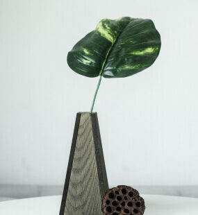 Unique Wooden Vase